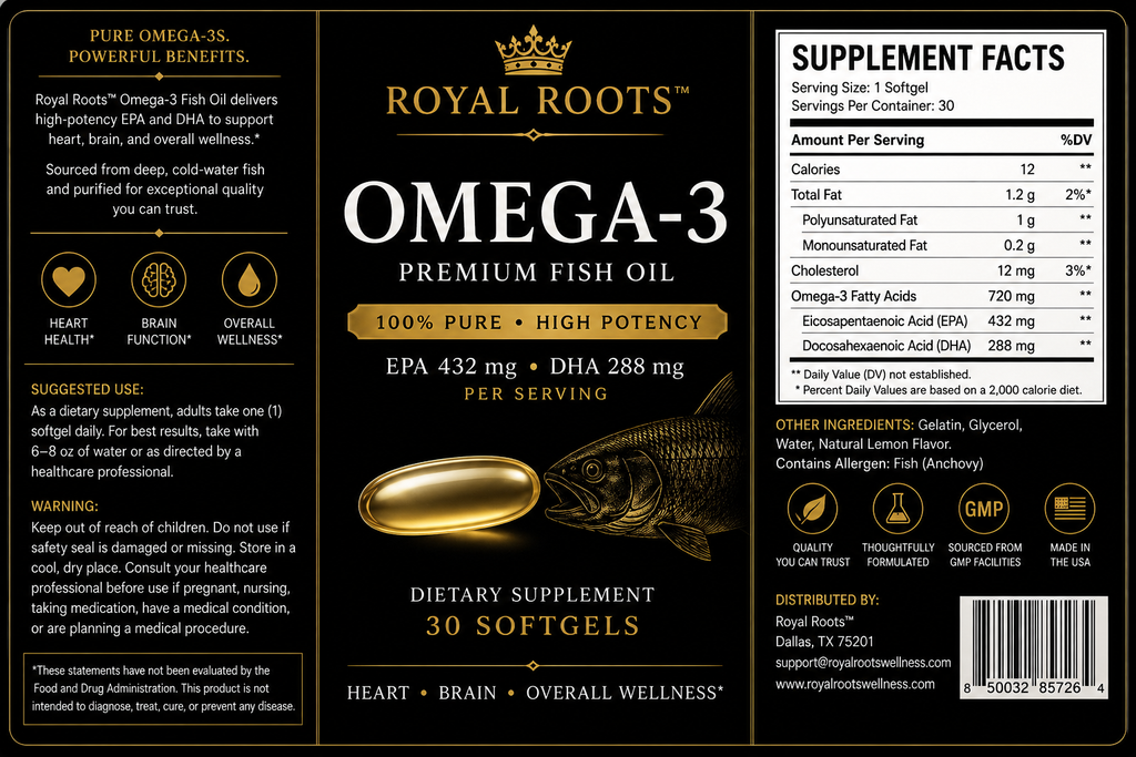 Omega-3 Fish Oil Softgels image 5