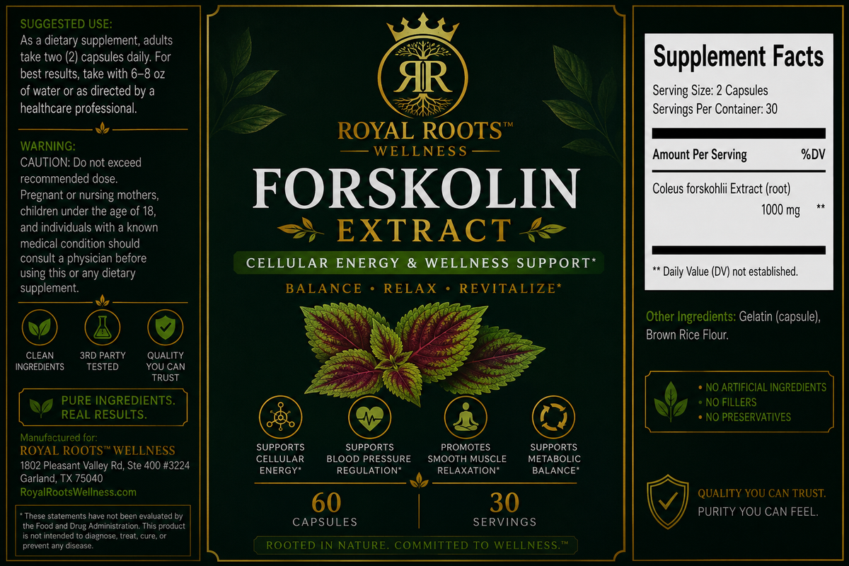 Forskolin Extract Caps image 5
