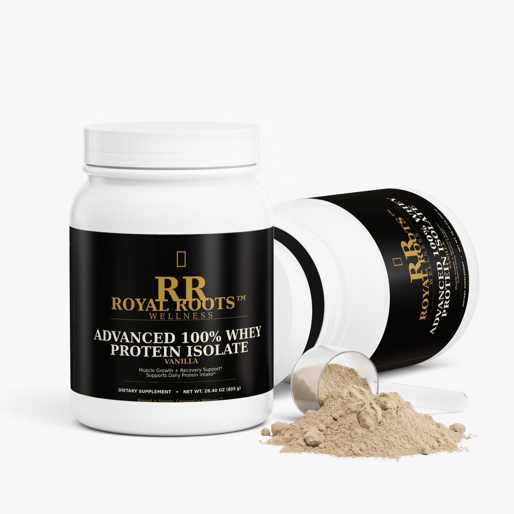 ⛽️ROYAL ROOTS™ ROYAL FUEL™ 100% WHEY PROTEIN ISOLATE — VANILLA ROYAL ROOTS™ ROYAL FUEL™ 100% WHEY PROTEIN ISOLATE — VANILLA