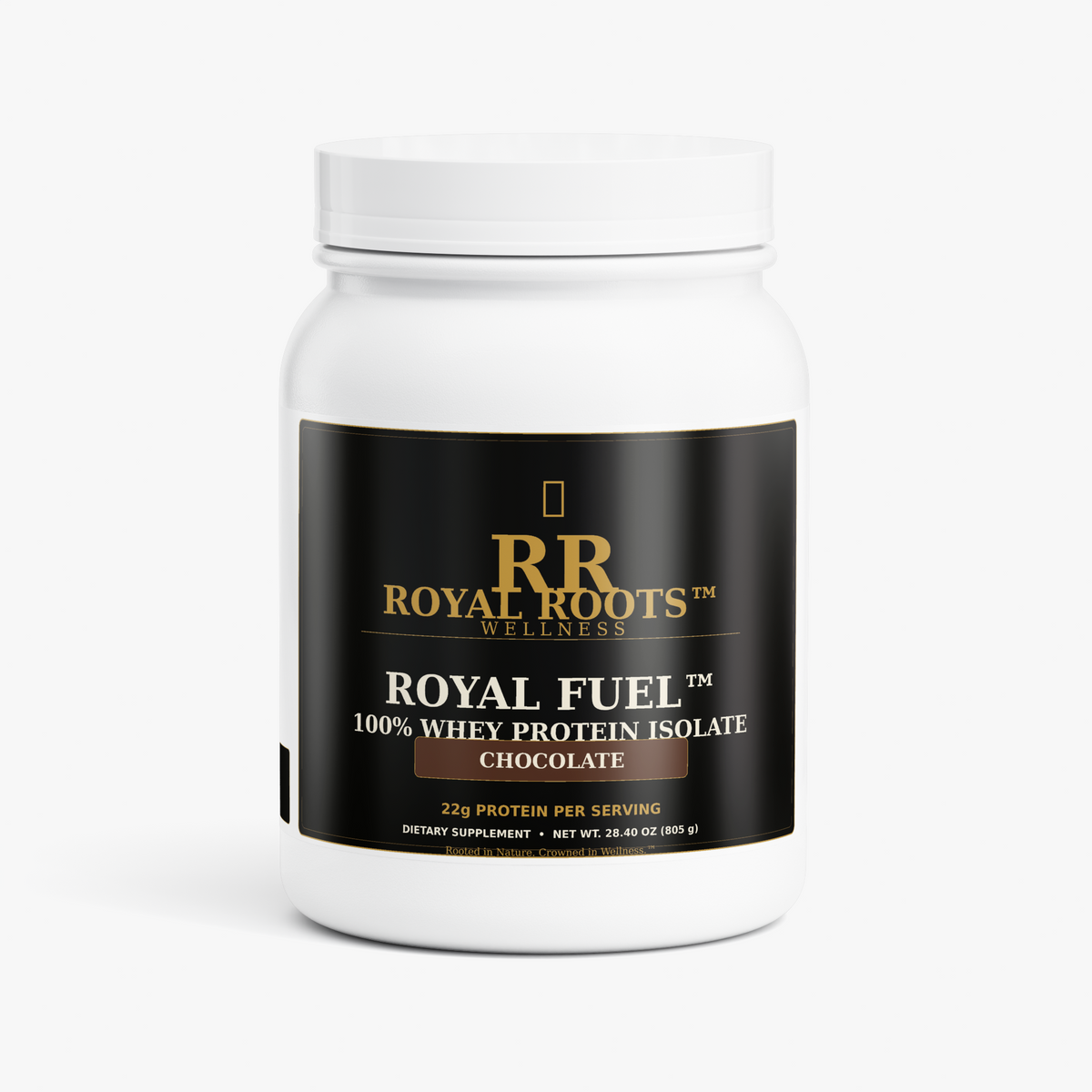 ⛽️Royal Roots™ Royal Fuel™ 100% Whey Protein Isolate — Chocolate