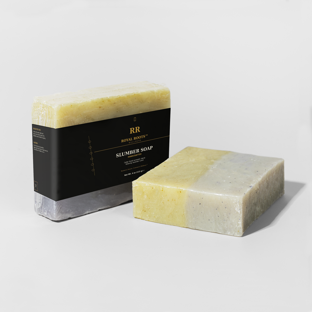 🌙 Royal Roots™ Sacred Slumber™ Handcrafted Botanical Soap