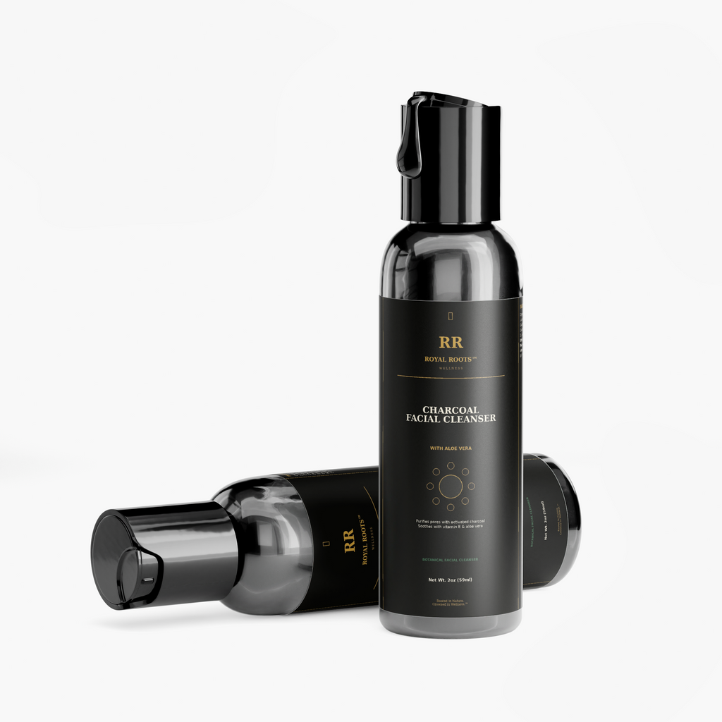 Ro🖤 Royal Roots™ Crowned Charcoal™ Facial Cleanser