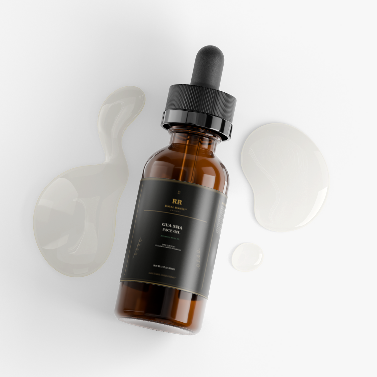 💎Royal Roots™ Crowned Radiance™ Gua Sha Botanical Face Oil Rosehip + Ginseng + Pomegranate + Baobab