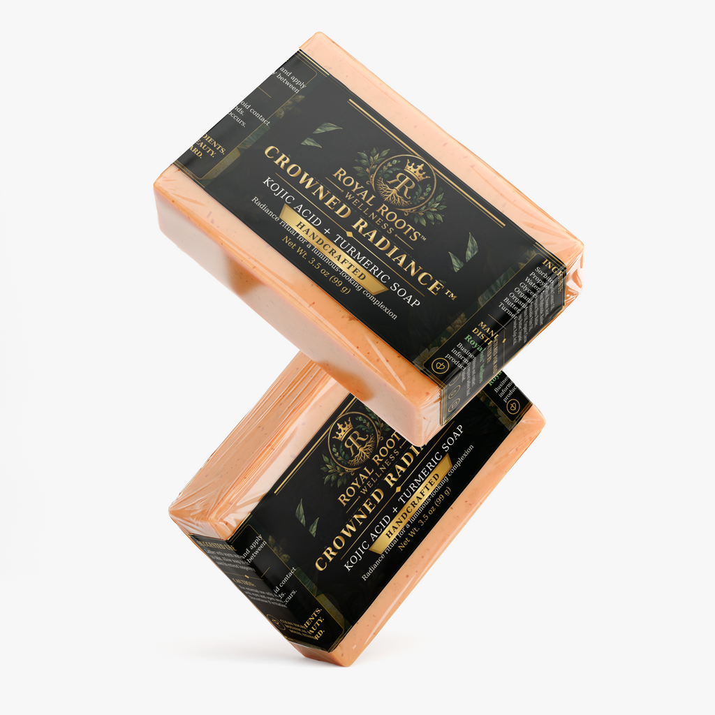 ✨Crowned Radiance™ Kojic Acid + Turmeric Complexion Bar
