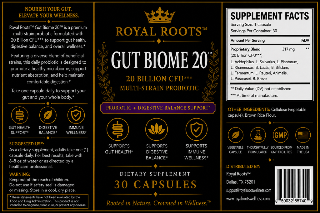Gut Biome Probiotic image 5