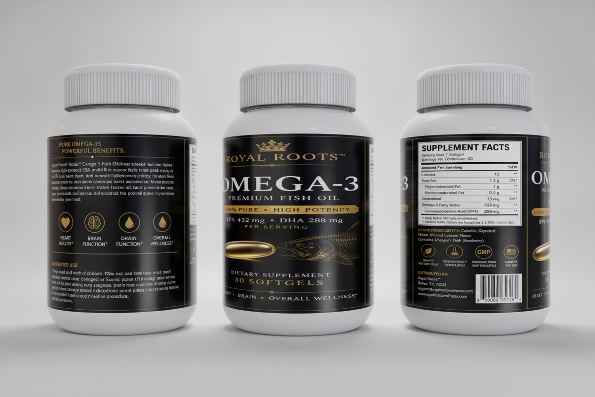 Omega-3 Fish Oil Softgels image 4