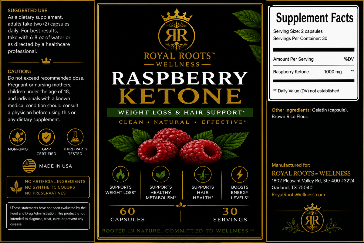Raspberry Ketone Capsules image 5
