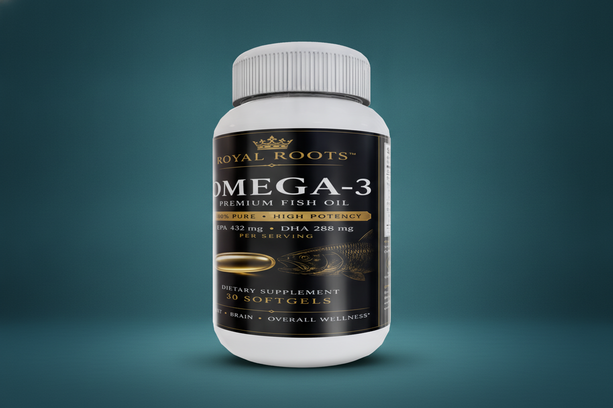 Omega-3 Fish Oil Softgels image 1